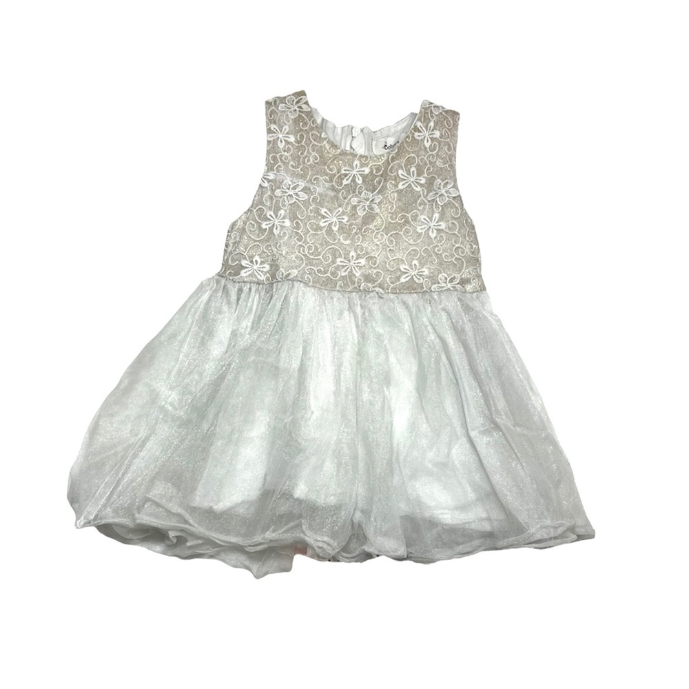 Shiny, Metallic Formal Girls Dress - size 6